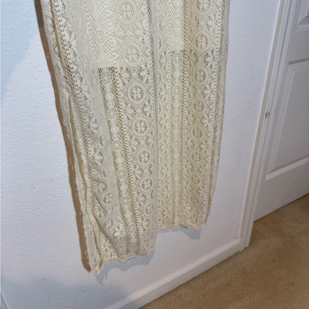 No Boundaries Cream Lace Maxi Dress - Picture 4 of 9